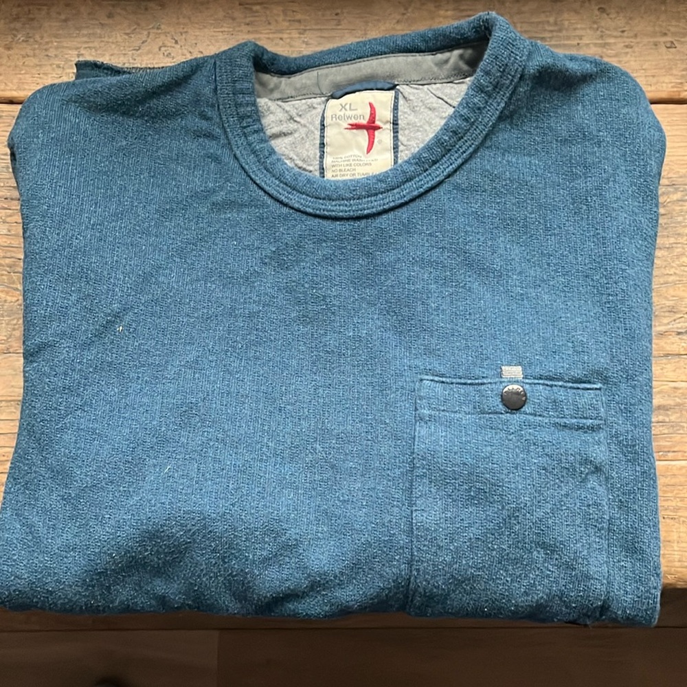 Relearn long sleeve jersey lined shirt
